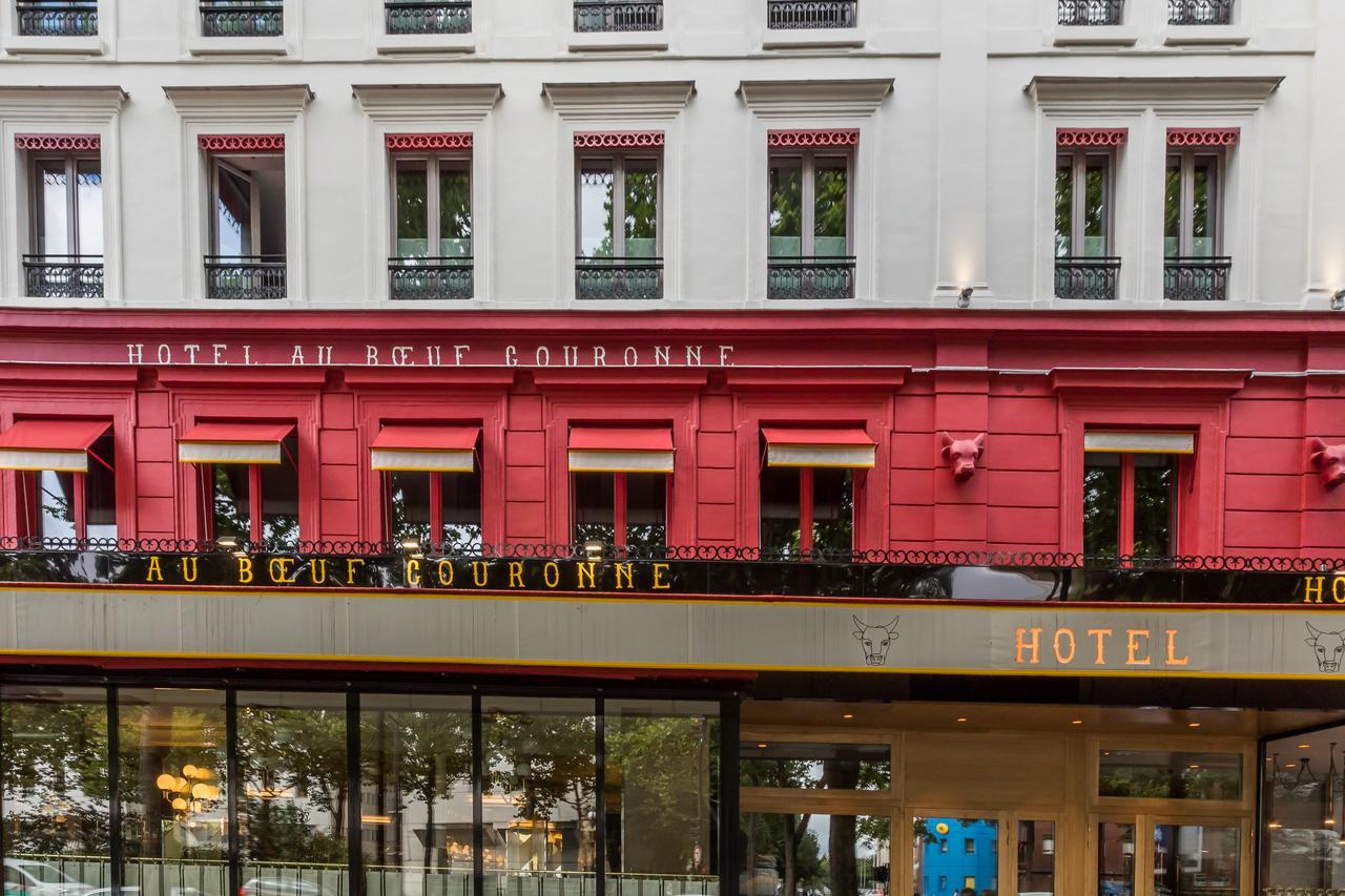 Hotel Restaurant Au Boeuf Couronne Paris Exterior foto