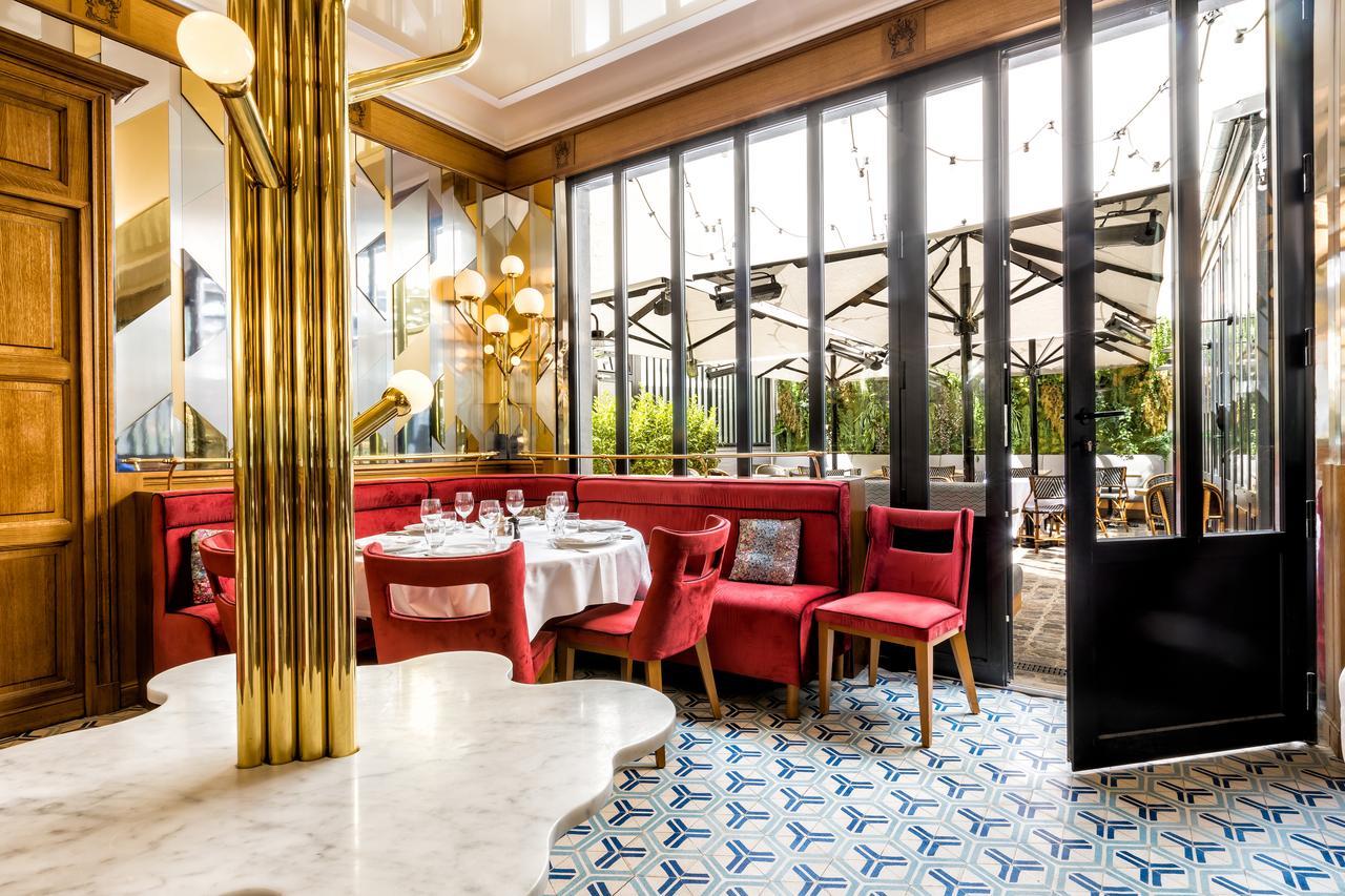 Hotel Restaurant Au Boeuf Couronne Paris Exterior foto