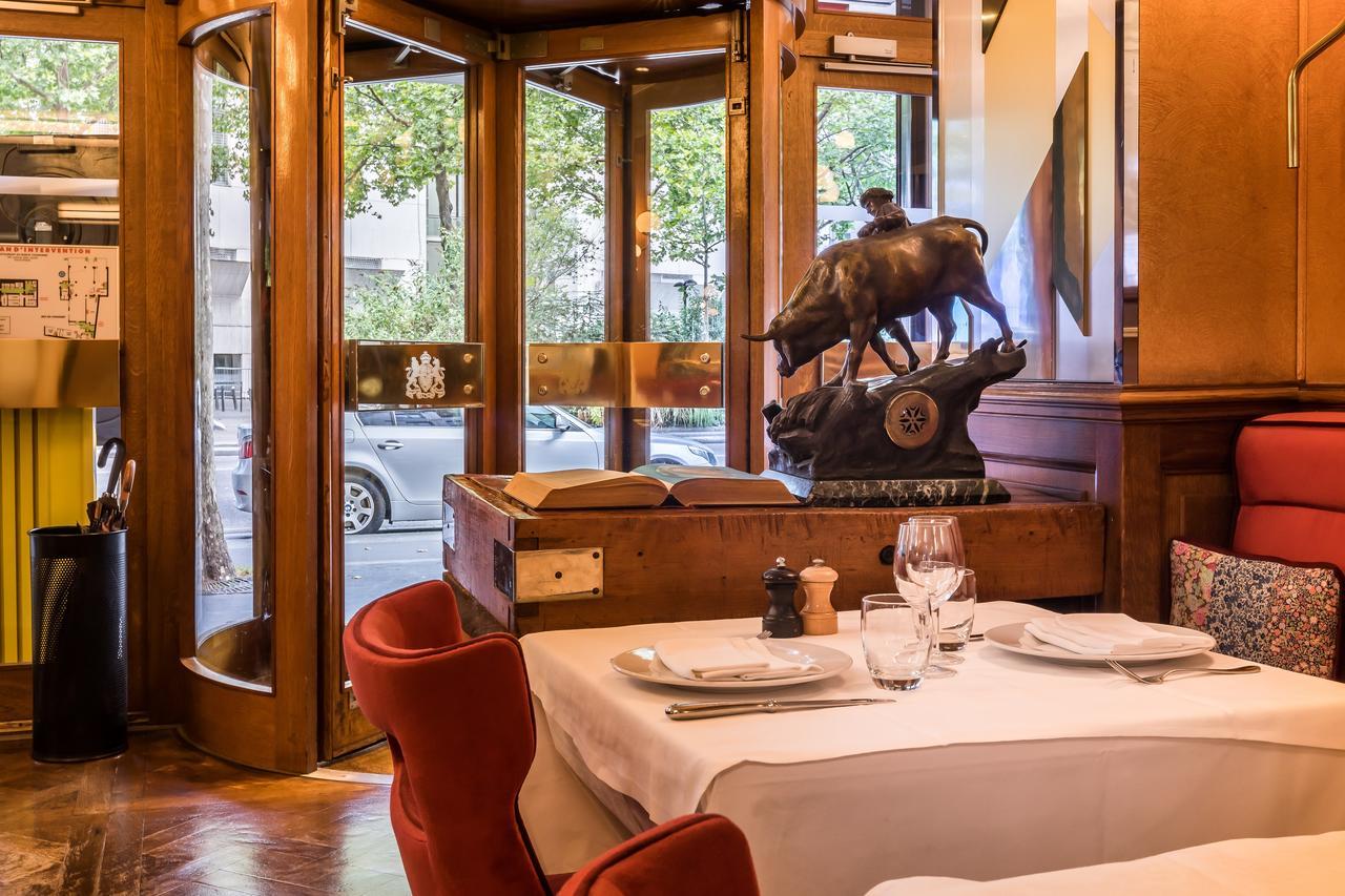 Hotel Restaurant Au Boeuf Couronne Paris Exterior foto