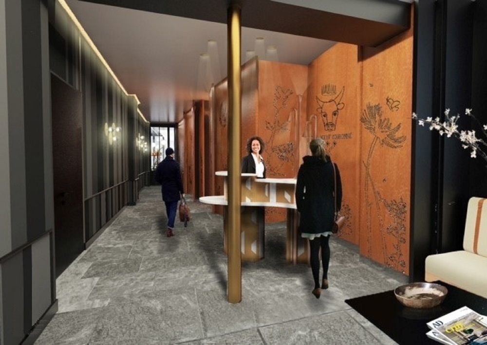 Hotel Restaurant Au Boeuf Couronne Paris Exterior foto