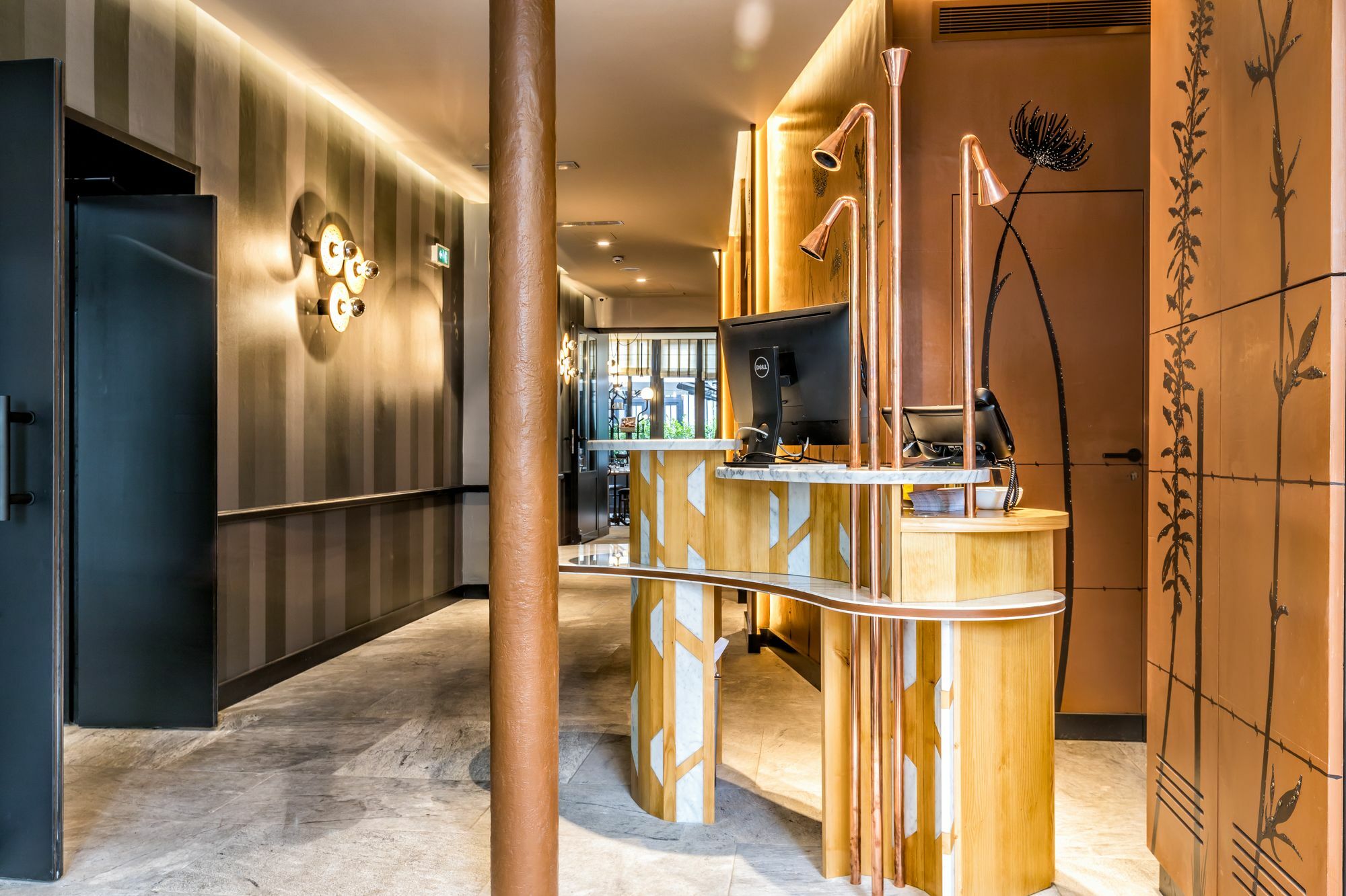 Hotel Restaurant Au Boeuf Couronne Paris Exterior foto